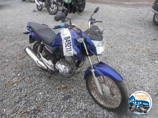 LOTE 25 HONDA CG 160 FAN 2022/2022